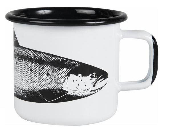 Muurla Emaillebecher Lachs 3.7dl