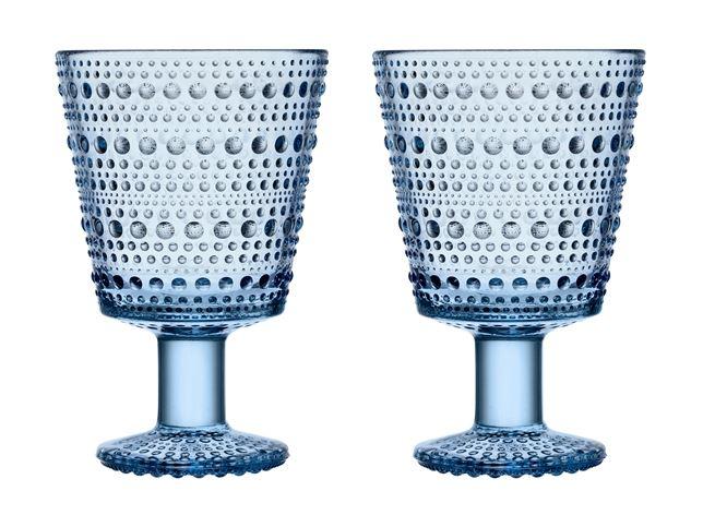 Iittala Kastehelmi Universalgläser wasserblau, 2Stk