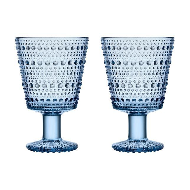 Iittala Kastehelmi Universalgläser wasserblau, 2Stk