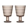 Iittala Kastehelmi Universalgläser leinen, 2Stk