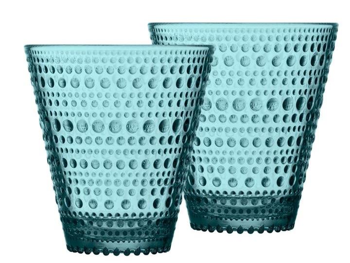 Iittala Kastehelmi Trinkgläser meerblau 2set