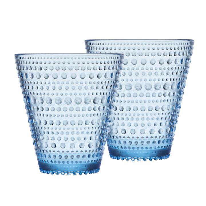 Iittala Kastehelmi Trinkgläser aqua 2set