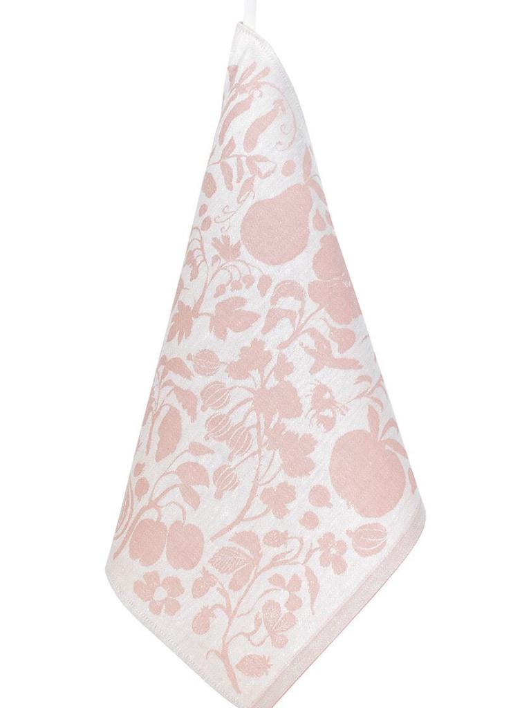 Lapuan kankurit Tuch-, Serviette, Geschirrtuch puutarha weiss-rosa