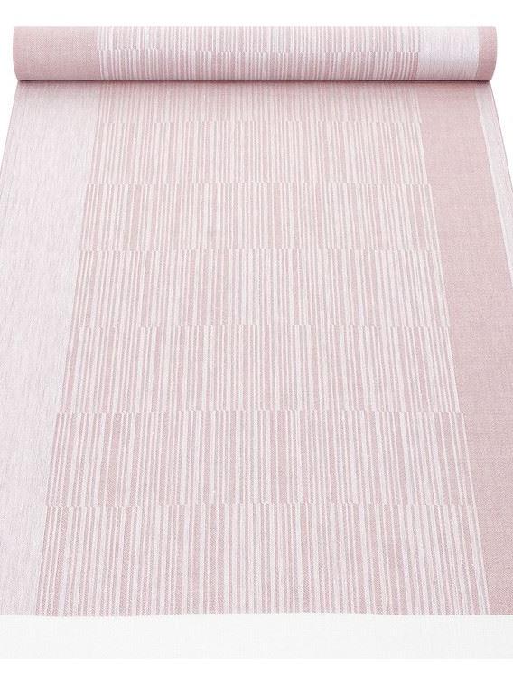 Lapuan Kankurit Viiva Tischläufer weiss-rosa
