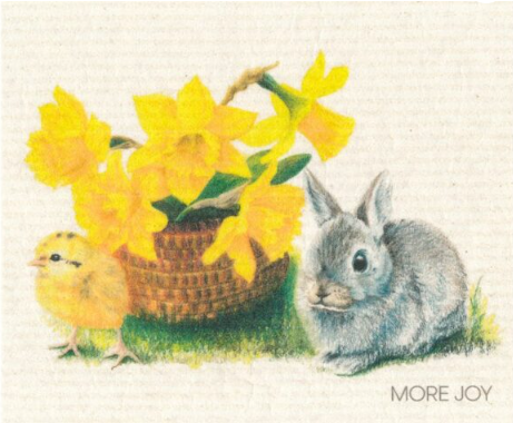 Morejoy Osterhäschen Wischtuch