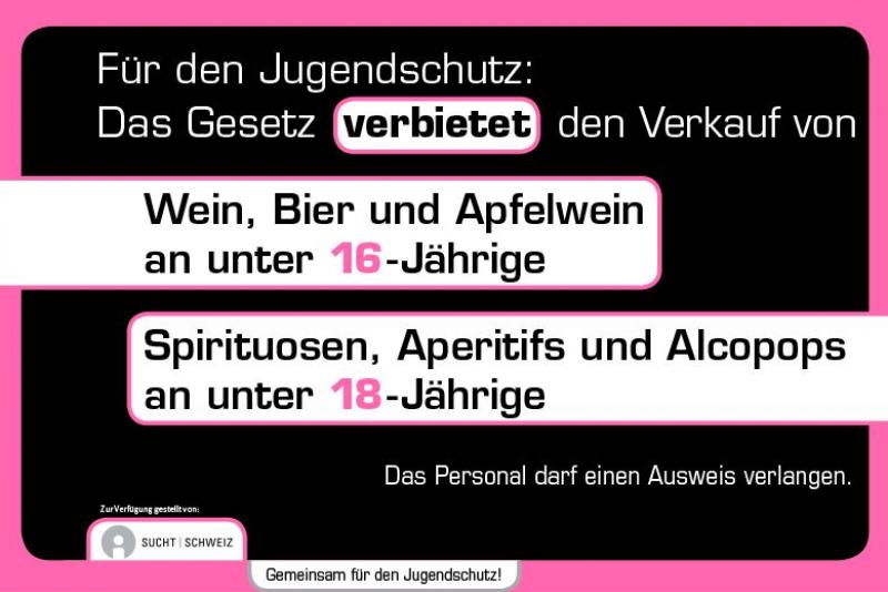 Alkohol Jugendschutz