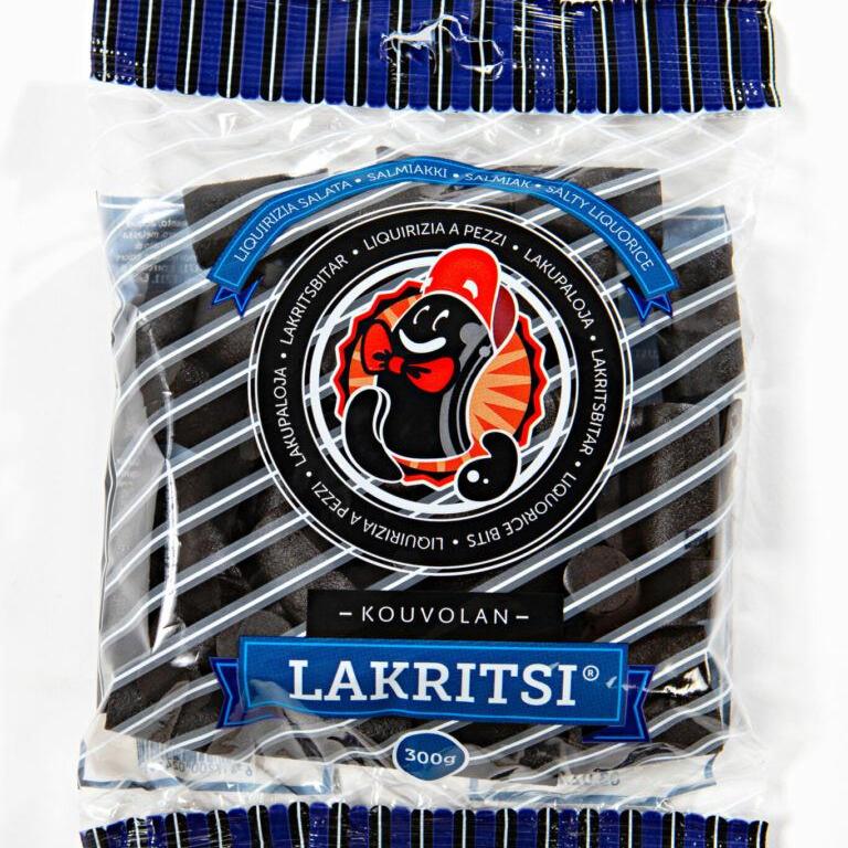 Kouvolan Lakritz Salmiak Lakritz Stückchen 300g