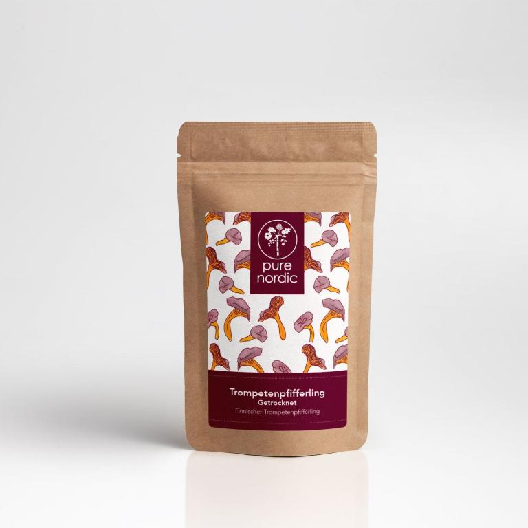Pure Nordic Trompetenpfifferlinge, getrocknet