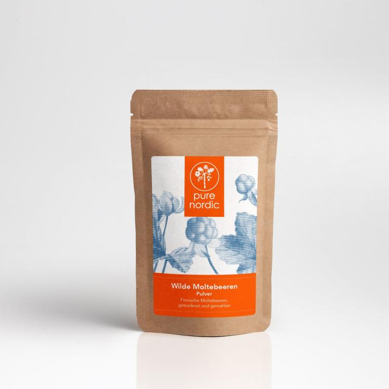 Pure Nordic wilde Moltebeeren Pulver