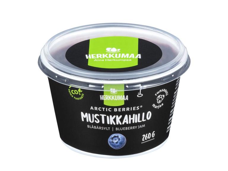 Herkkumaa_Arctic_Berries-Heidelbeer-Konfitüre-260g