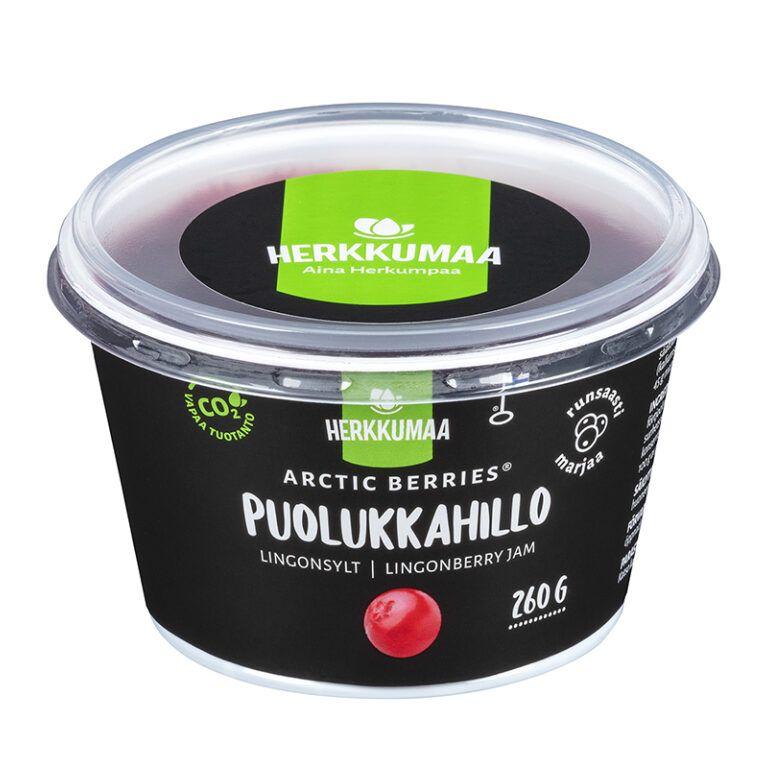 Herkkumaa_Arctic_Berries-Preiselbeer-Konfitüre-260g