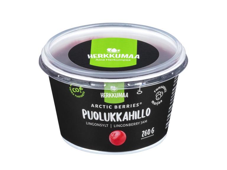 Herkkumaa_Arctic_Berries-Preiselbeer-Konfitüre-260g