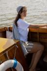 LapuanKankurit-LEMPI-schal-melange-blau-und-MERIHAKA-shorts