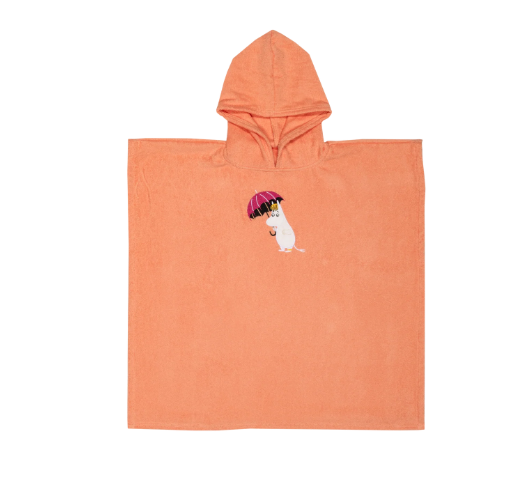 Arabia-Moomin-Kinder-Badeponcho-unter-dem-Regenschirm