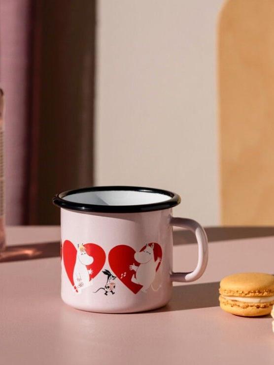 Muurla_Moomin_Emaillebecher_Herz_2,5dl_0