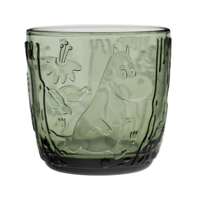 Arabia-Mumin-Glas-2er-set-grün