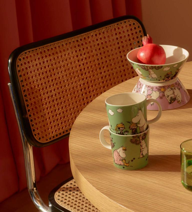 Moomin_Arabia_2026_Tassen_und_Schüssel_Loving-care