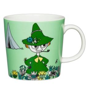 Mumin-Keramik-Tasse-Snupferich-0,3dl-grün