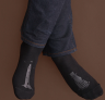 Muminpappa_&_das_Meer_Socken_Lifestyle_schwarz
