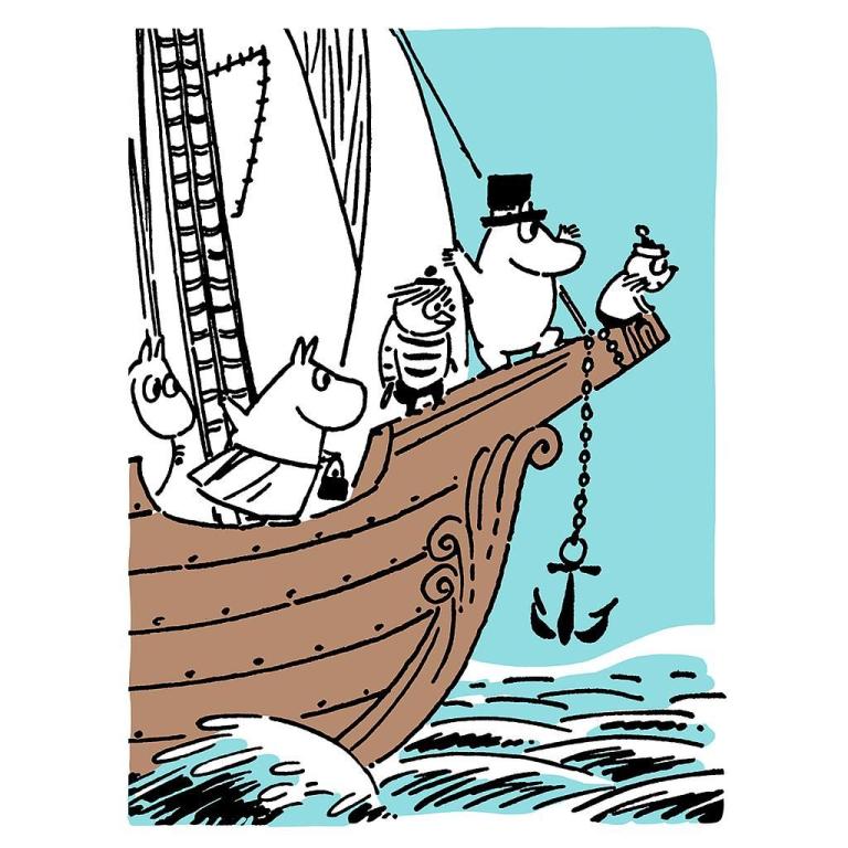 Mumin_Postkarte_Muminpapa_&_meer
