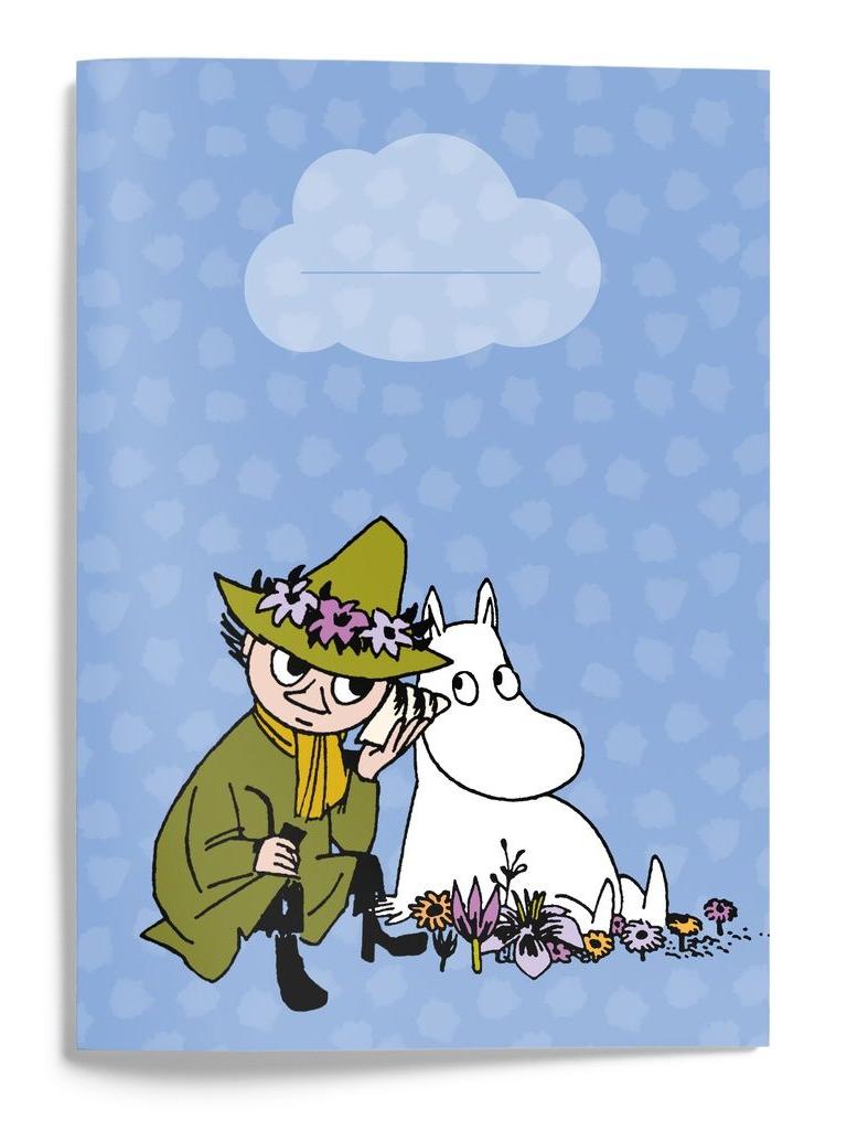 Putinki_Heft_Snufkin_und_Mumintroll_blau