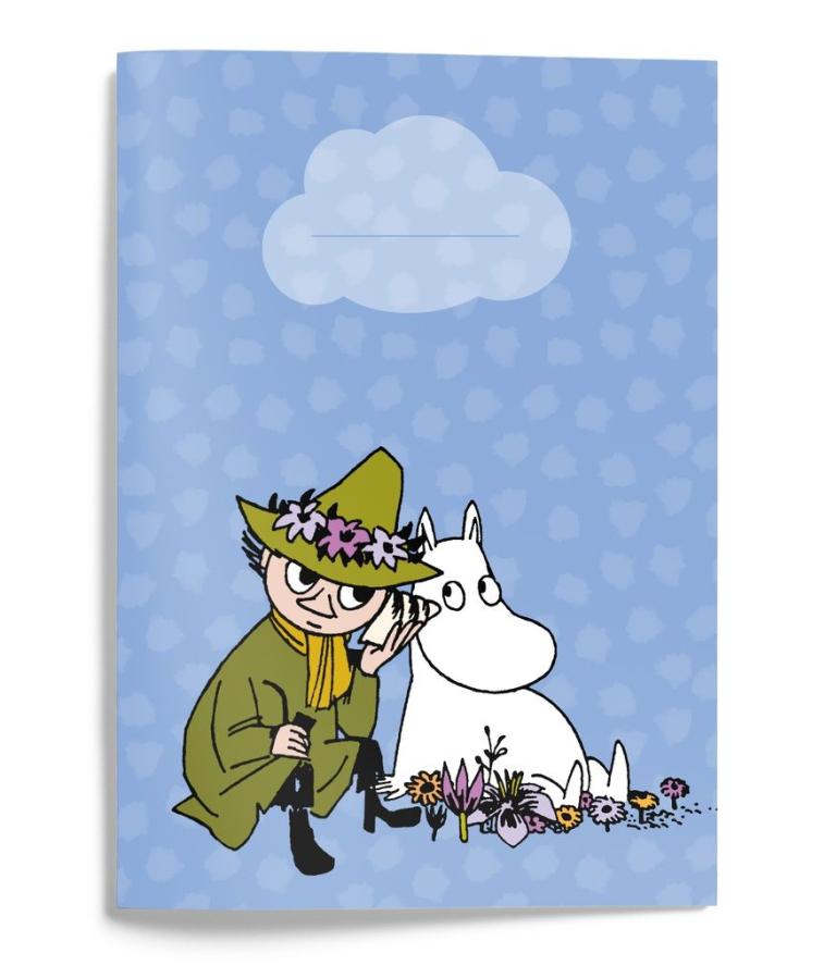 Putinki_Heft_Snufkin_und_Mumintroll_blau