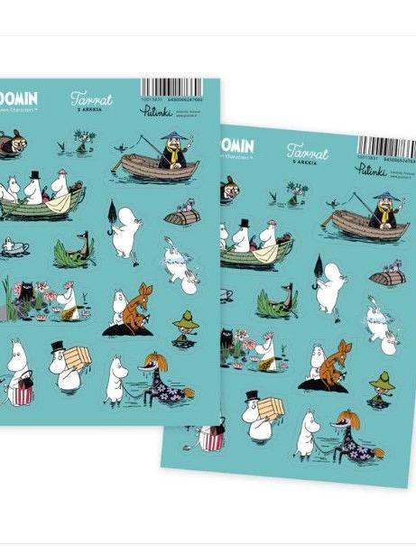 Putinki_Mumin-Stickers_2er-Bogen_grün