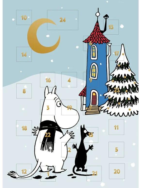 Putinki_Mumin_Adventskalender-Karte_Winter-im-Mumintal