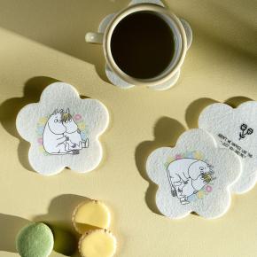 Muurla-Moomin-Glasuntersetzer-Flowers-4er-Set