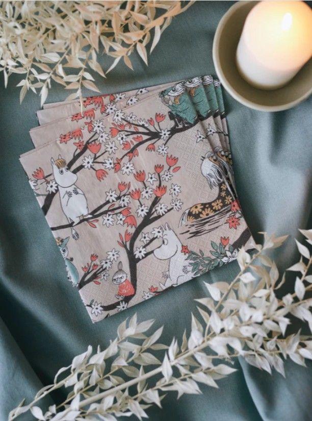 Havi-Mumin-Papier-Serviette-Mumin-verliebt-sich-33x33cm-stielleben