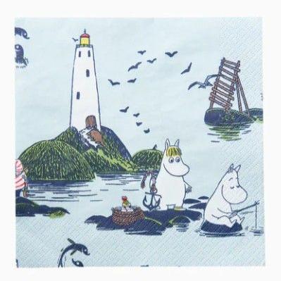 Havi-Papierservietten-Mumins-und-das-Meer-33x33cm