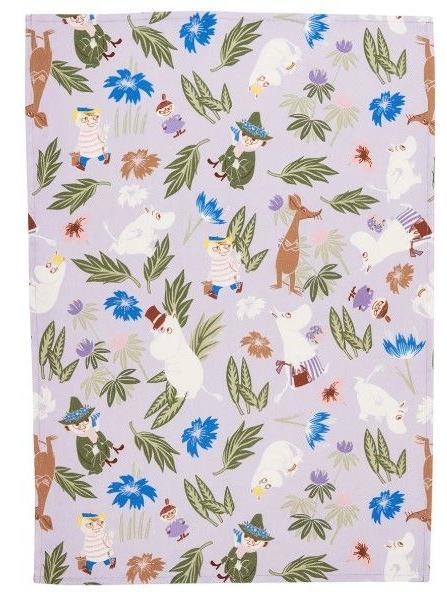 Arabia-Mumin_Geschirrtuch-lila