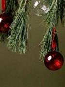 Muurla-Christbaumkugel-rot