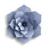 Lovi_Dekoration_Blume_flachsblau