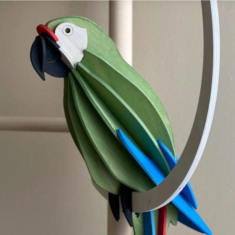 Lovi-Papagei-grün-mix