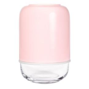 Muurla Blumenvase Kapsel rosa