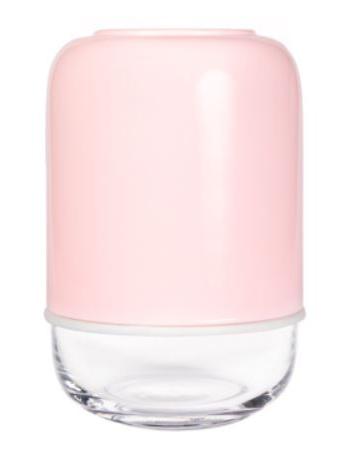 Muurla Blumenvase Kapsel rosa