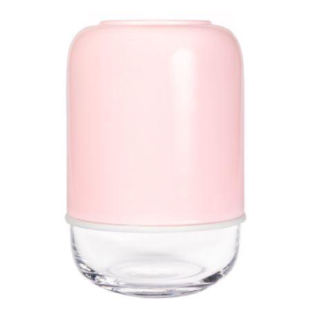 Muurla Blumenvase Kapsel rosa