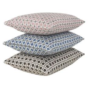 Lapuan Kankurit Kissenüberzug Corona, blau-grau-weiss