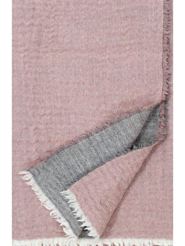 Lapuan kankurit Wolldecke Duetto, rosa-grau, 140x180cm