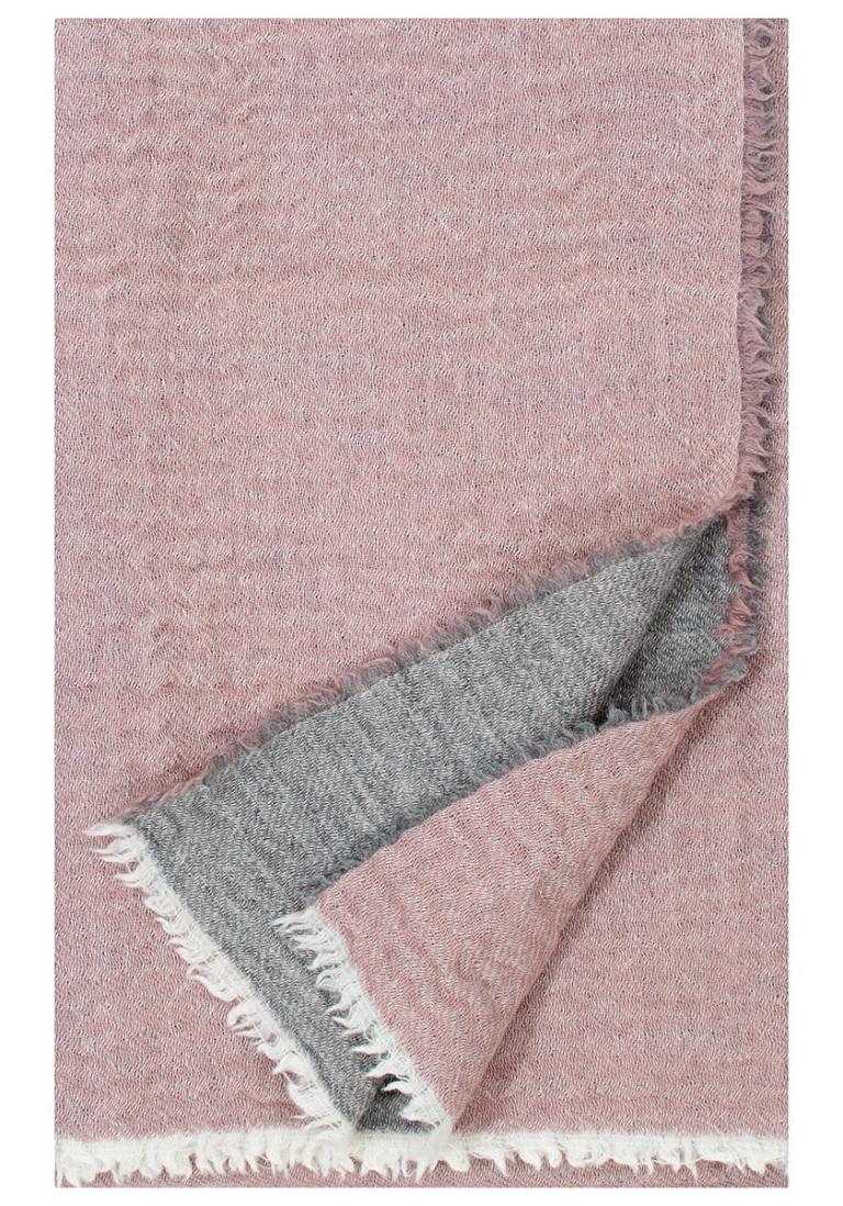 Lapuan kankurit Wolldecke Duetto, rosa-grau, 140x180cm